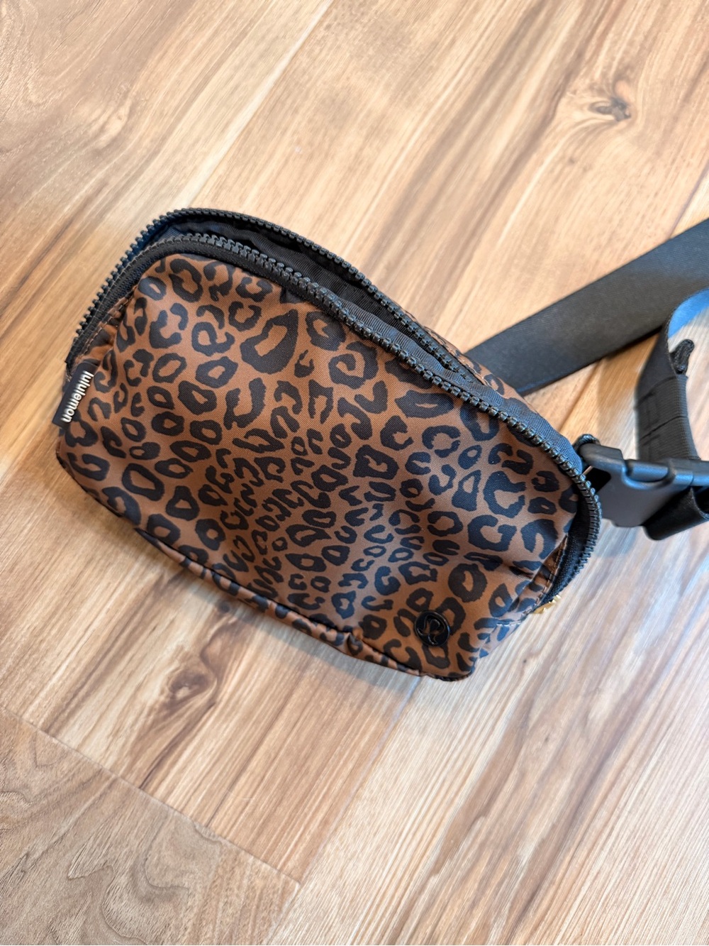 Leopard Print Brown & Black Crossbody lulu lemon